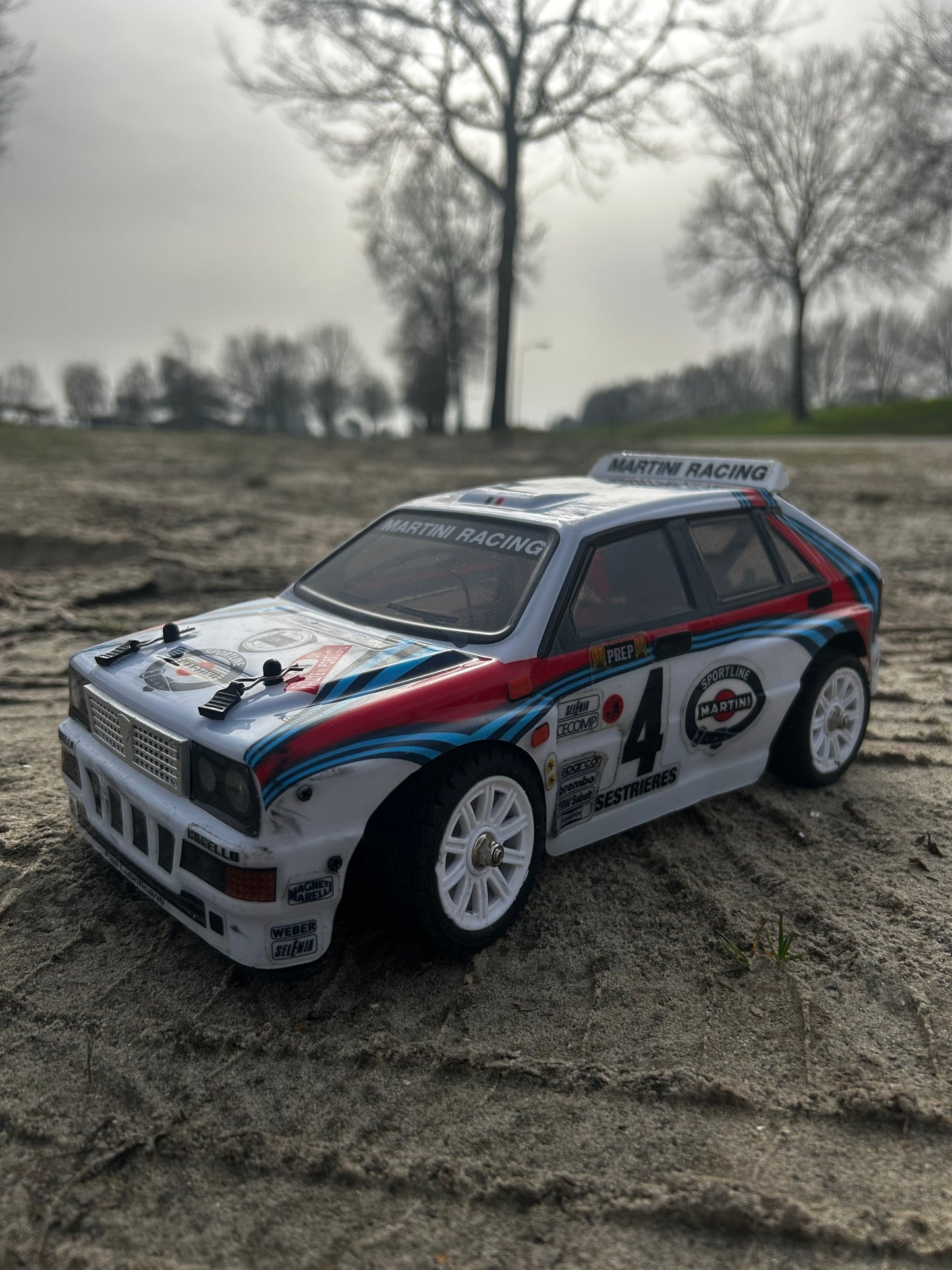 Lancia delta  rc car 1:14