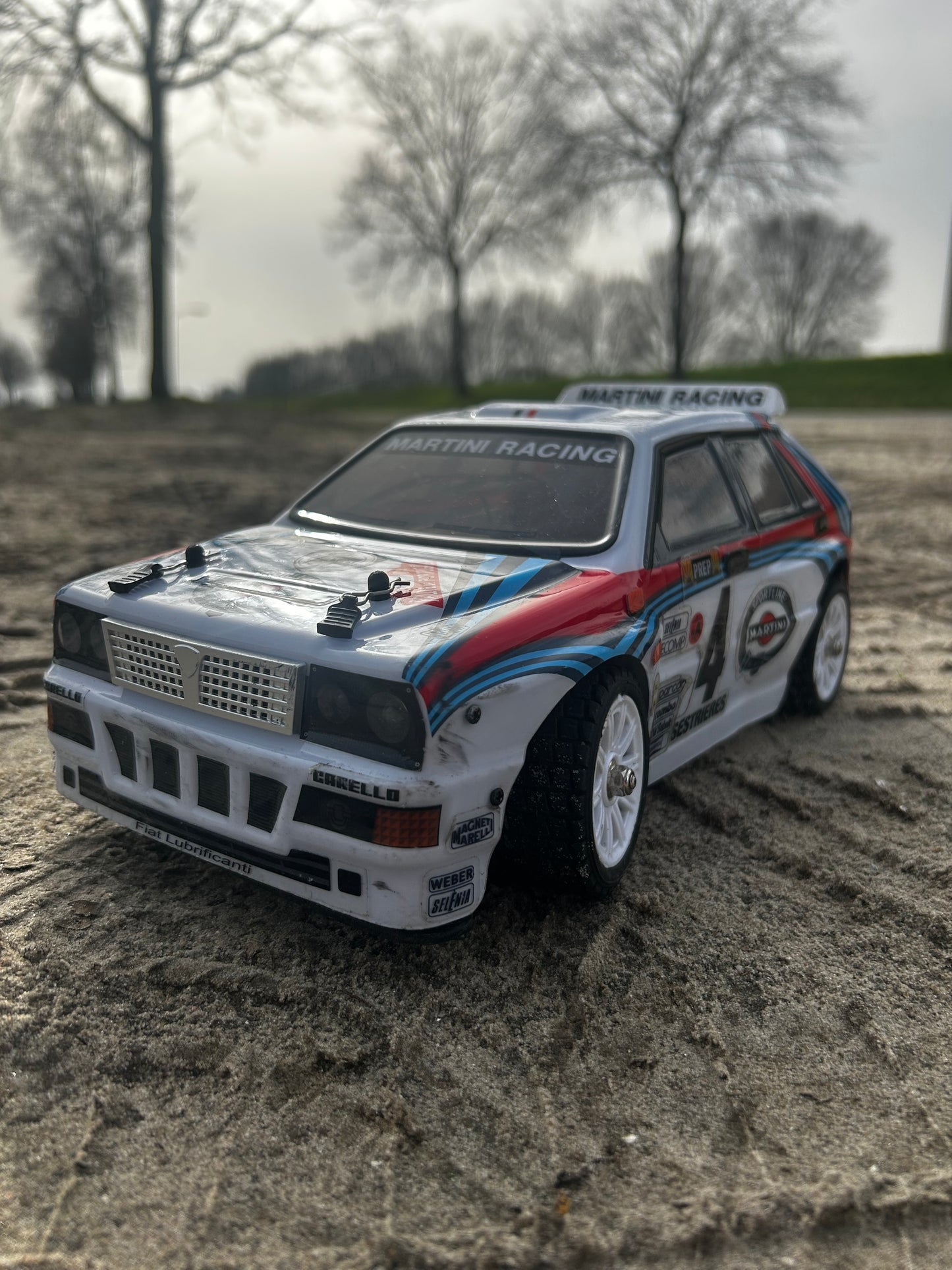 Lancia delta  rc car 1:14